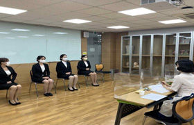 취업대비 모의면접 사진